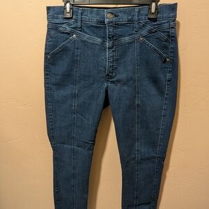 Express Women's Dark Denim Jeans Size 12L